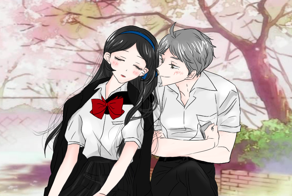春の中に